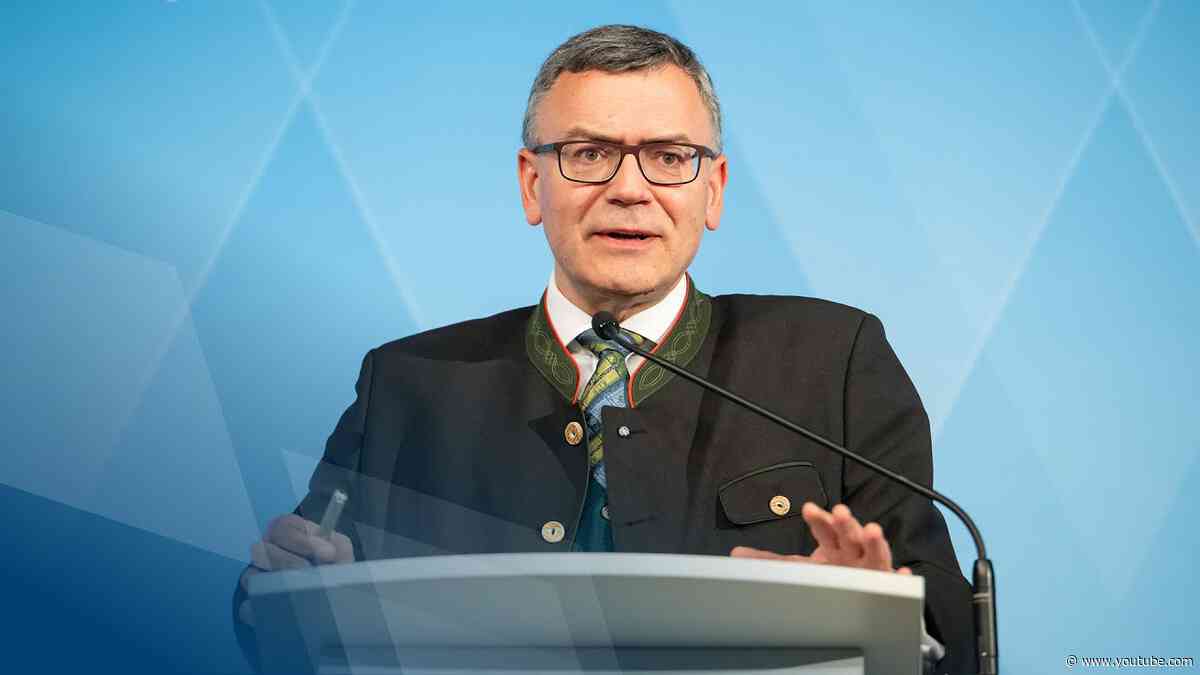 Video in Gebärdensprache: Pressekonferenz nach der Kabinettssitzung (23.04.2024) - Bayern