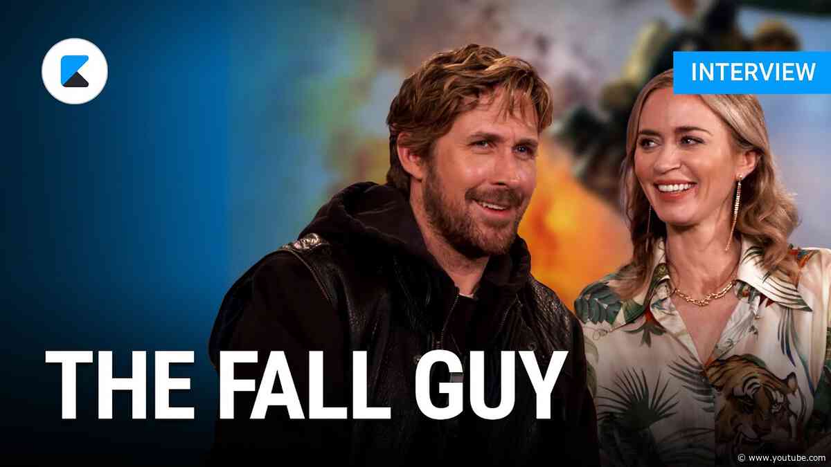 The Fall Guy: Ryan Gosling und Emily Blunt über Stunts, die Oscars und Karaoke