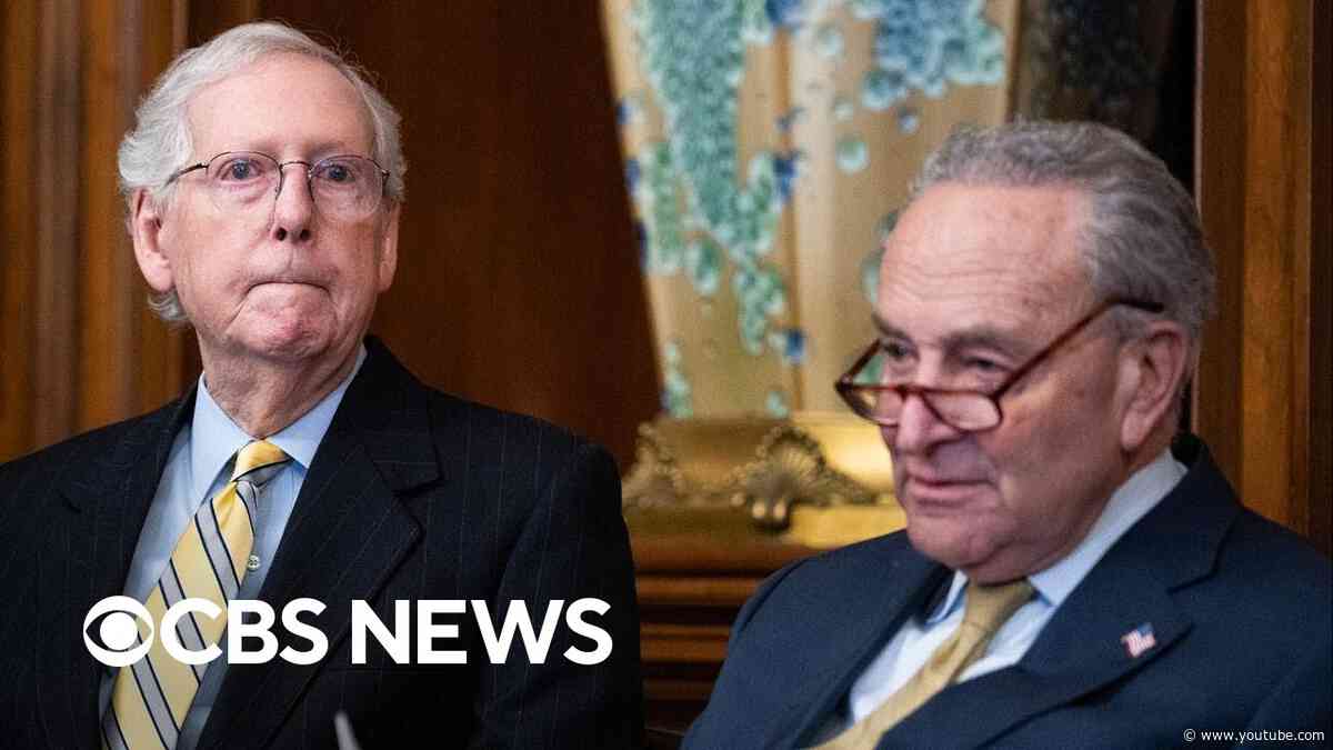 Schumer, McConnell urge Senate to pass foreign aid package