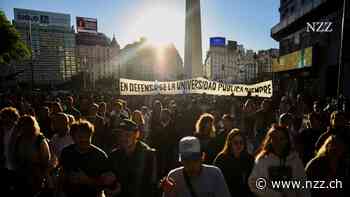 Hunderttausende Argentinier protestieren gegen Sparkurs bei Bildung