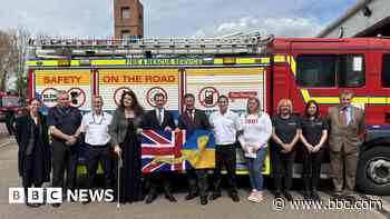 Largest UK fire engine aid convoy heads to Ukraine