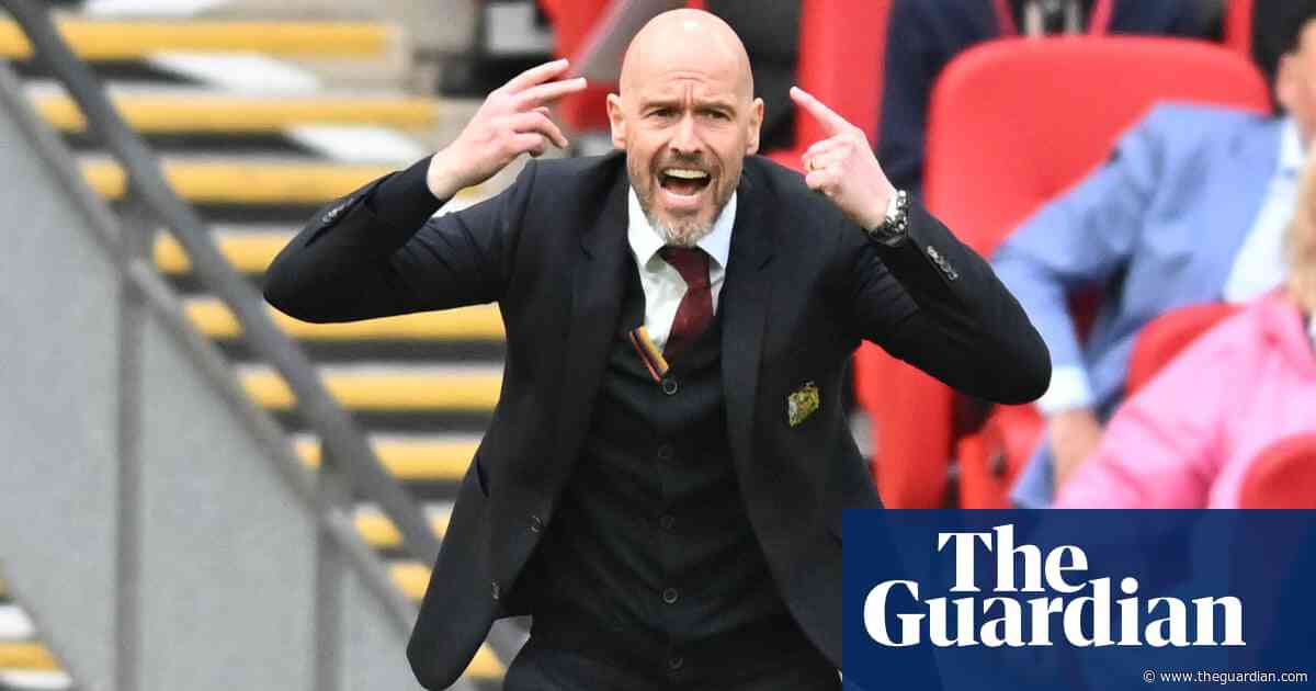 Ten Hag blasts media and says winning a trophy would be ‘over-performing’