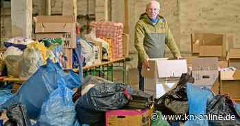 Ukraine-Hilfe in Kiel: Geldspenden statt Sachspenden erbeten