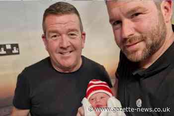 Colchester family welcomes baby on his father and grandad's birthdays