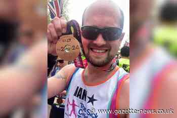 Great Bentley dad ran London Marathon in aid of charity