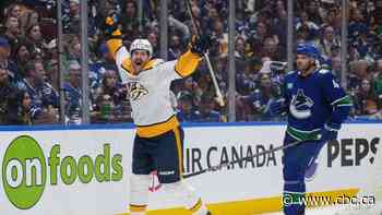 Nashville Predators level playoff series with 4-1 victory over Vancouver Canucks