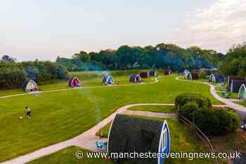 The camping pods with a fishing lake, hot tubs and a chippy van 45 minutes from Manchester