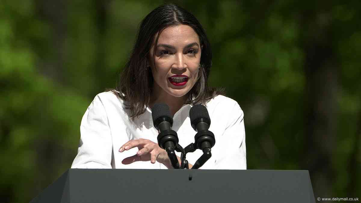 Alexandria Ocasio-Cortez claims Columbia University's 'heinous failure of leadership' is risking lives and slams 'reckless and dangerous' threats to call in cops on anti-Israel protesters