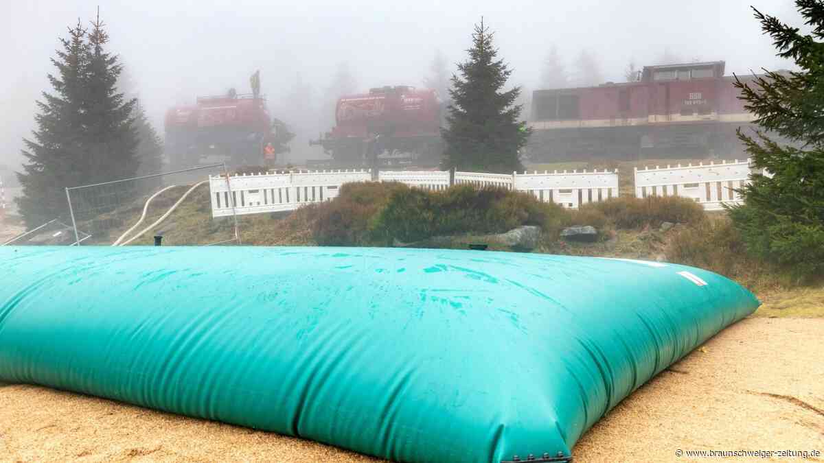 Löschwasserkissen sollen im Harz bei Waldbränden helfen