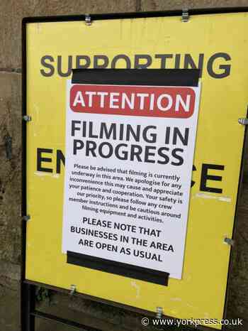 Monkgate in York closed for filming of drama Patience