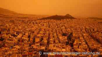 Saharastaub in Griechenland: Atmen fällt schwer