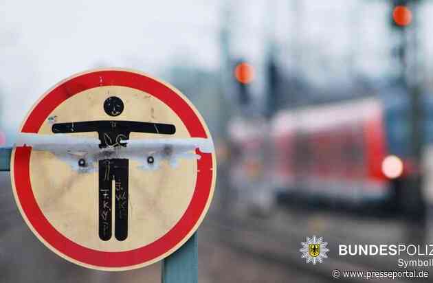 Bundespolizeidirektion München: Vorfall am S-Bahn Haltepunkt Fasanerie / Schnellbremsung verhindert Personenunfall