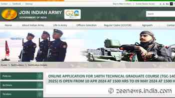 Application Starts For Technical Graduate 140 Course In Indian Army, Know The Eligibility Criterias
