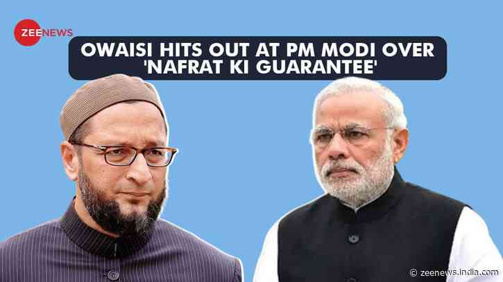 `Musalman Se Nafarat Ki Guarantee`: Asaduddin Owaisi`s Blistering Attack On PM Modi