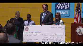 Governor Youngkin donates second quarter salary to Norfolk preschool