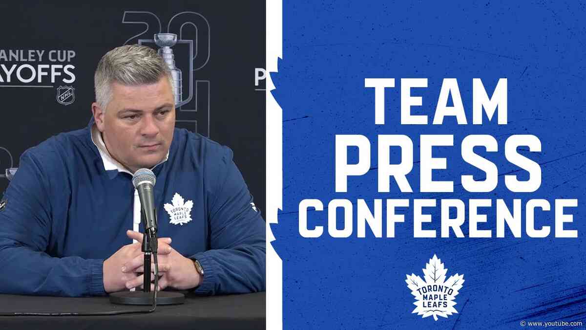 Maple Leafs Media Availability | RD1 GM 2 Pre Game at Boston Bruins | April 22, 2024