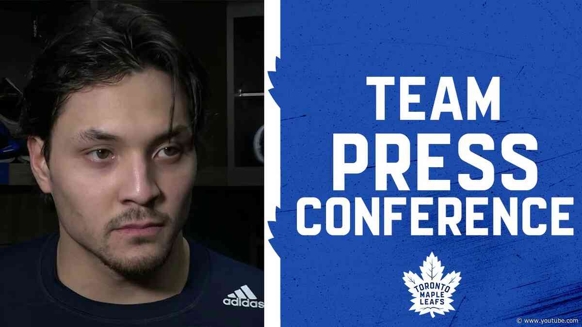 Maple Leafs Media Availability | RD1 GM1 Pre Game at Boston Bruins | April 20, 2024