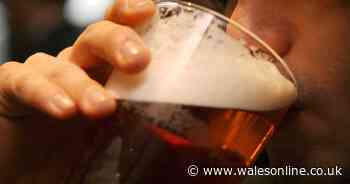 The parts of Wales where most people are dying from drink