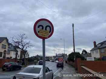WIRRAL: Roll-out of 20mph speed limits on 949 roads