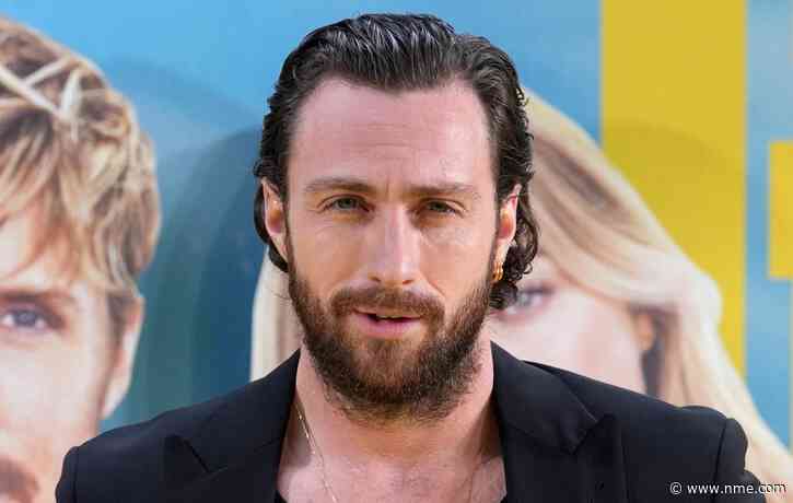 Aaron Taylor-Johnson swerves James Bond question on red carpet