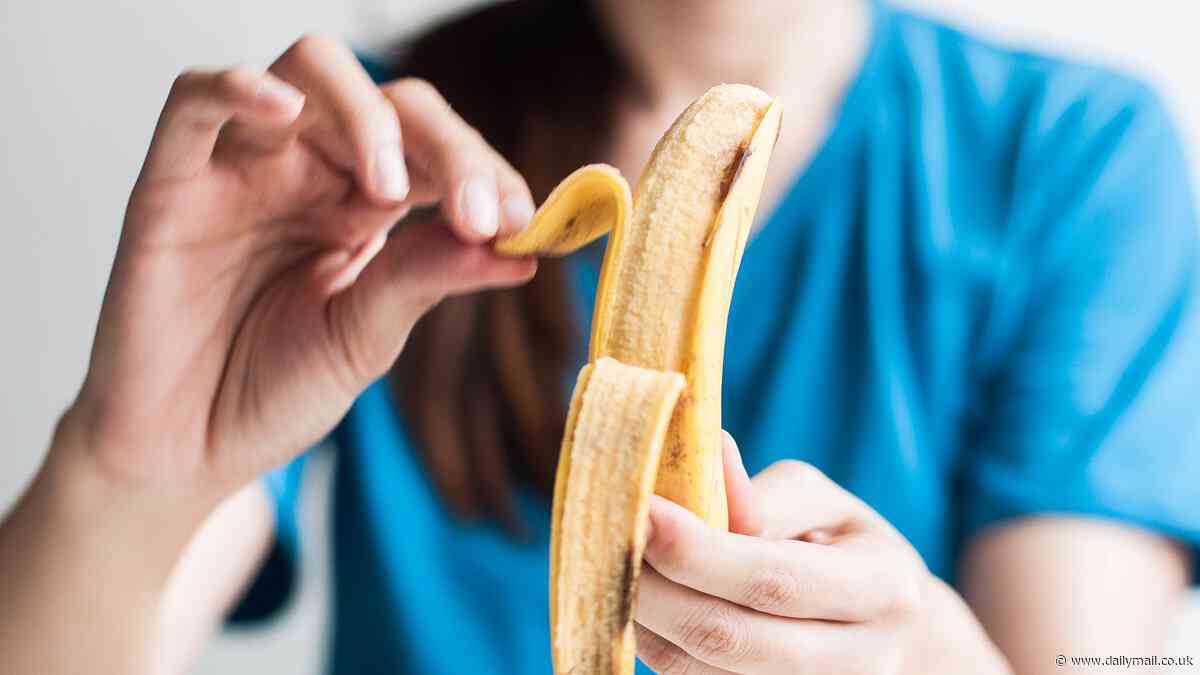 Is banana peel 'natural Botox'? Experts give their verdict on the TikTok trend that promises wrinkle-free skin...and it's not as useless as you might think