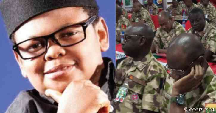 Nollywood actor, Pawpaw joins Army to promote responsible social media use
