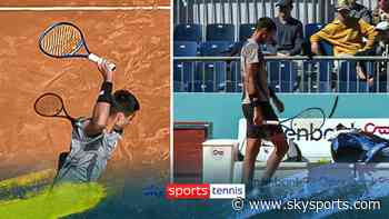 Popyrin slams racket in frustration at Madrid Open