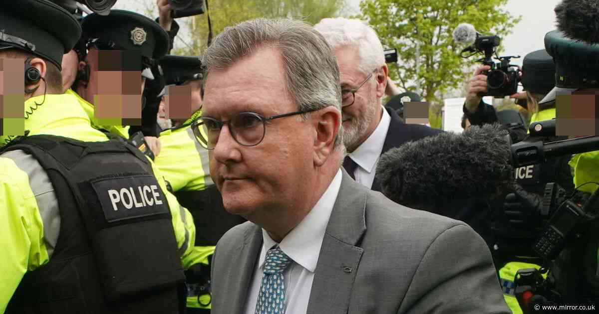 DUP former leader Sir Jeffrey Donaldson charged with rape and 10 sex offences