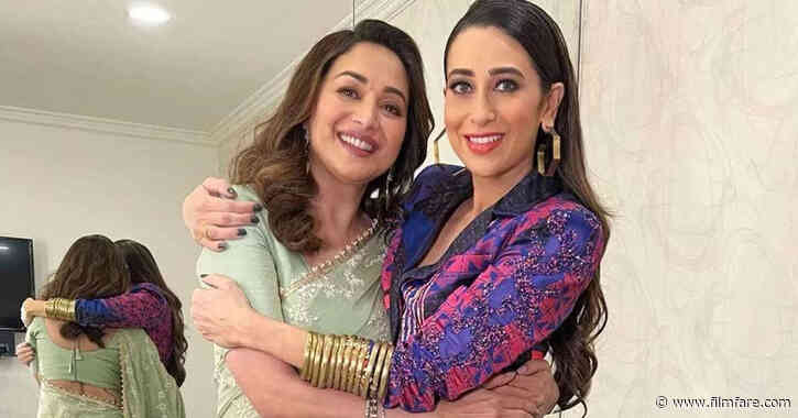 Madhuri Dixit Karisma Kapoor recreate Dance of Envy from Dil To Pagal Hain