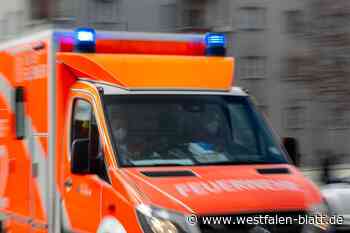 Zusammenstoß in Petershagen: 53-Jähriger schwer verletzt