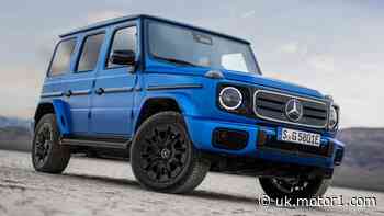 Mercedes electric G-Class revealed: Four motors to 'eat' the road