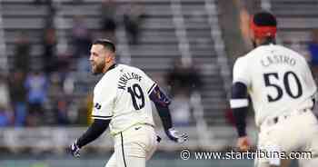 Twins scrape past White Sox 6-5 with late home runs, bloop double