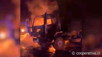 Atentado incendiario deja 11 camiones destruidos en Lautaro