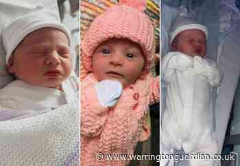 Did you welcome one of 200 new arrivals in Warrington in March 2024?