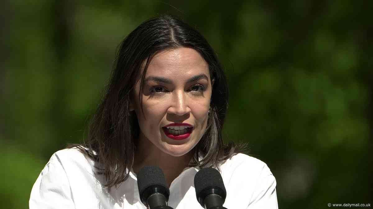 AOC throws her support behind pro-Palestinian protesters at Columbia University and says cleaning out camp would be a 'failure of leadership'