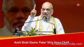 `Fake` Shiv Sena Chief Didn`t Attend `Pran Pratishtha` Due To Sonia Gandhi`s Fear: Amit Shah Attacks Uddhav Thackeray