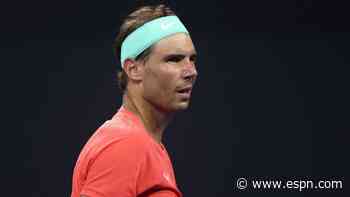 Nadal: 'Don't know' if I can play French Open