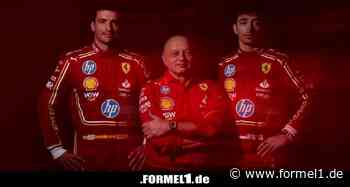 Ferrari gibt HP als neuen Formel-1-Titelsponsor bekannt