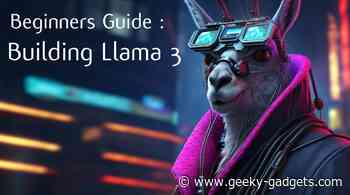 Building Llama 3 LLM from scratch in code – AI Beginners Guide