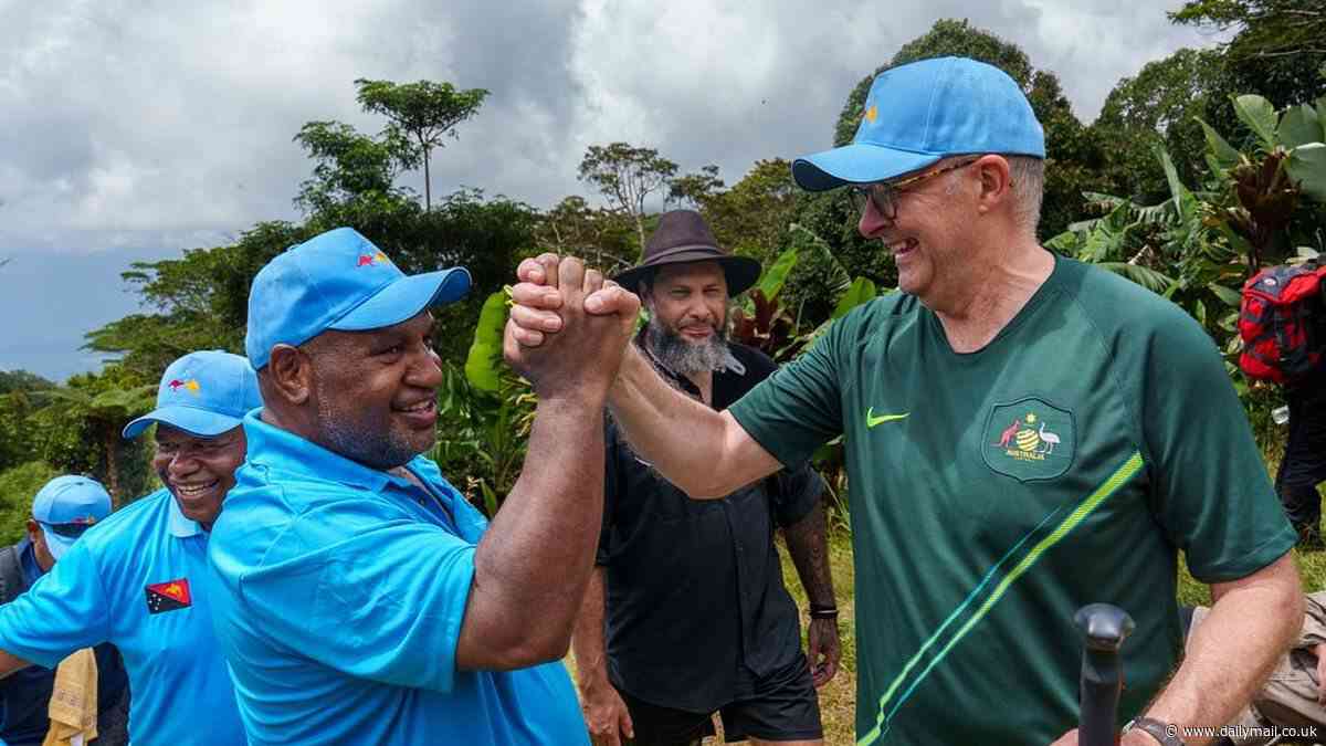 Anthony Albanese's Anzac day message that every Australian needs to hear - as he joins the Papua New Guinea Prime Minister on the Kokoda Trail