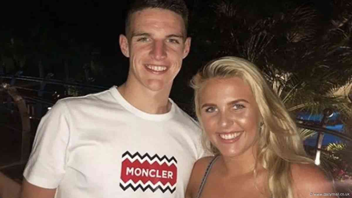 Did false internet rumours push Declan Rice's girlfriend into deleting her Instagram posts? Vile trolls circulated fake 'press conference' quotes of England star defending Lauren Fryer from cruel jibes just three days before she wiped her grid