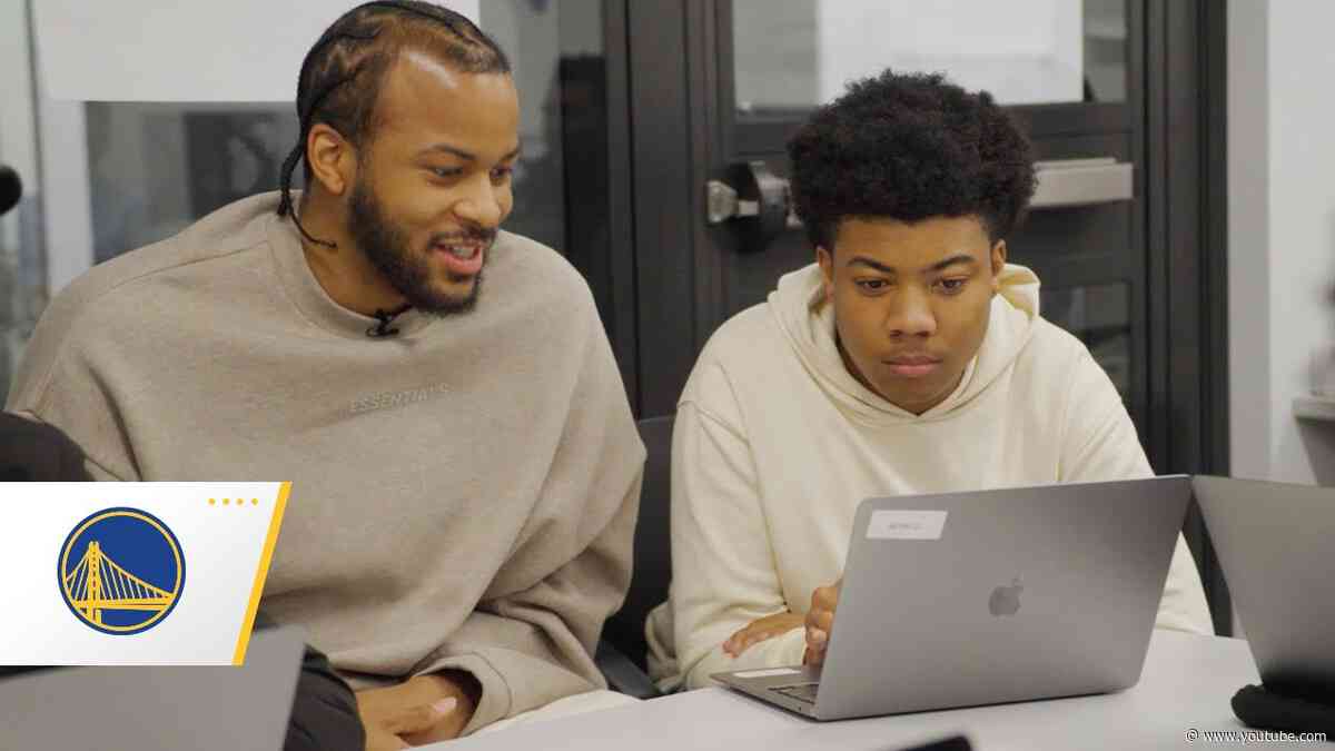TriNet Warriors at Work || Moses Moody Becomes a Tech Genius