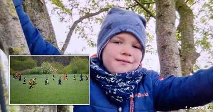 Mute boy, six, vanishes from garden where parents left him playing for minutes