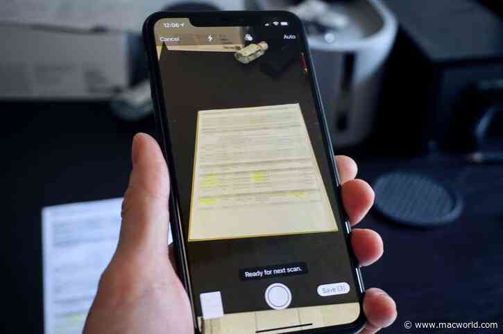 How to scan documents on iPhone