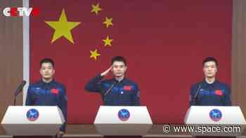 China reveals astronauts ahead of April 25 launch to Tiangong space station (video)