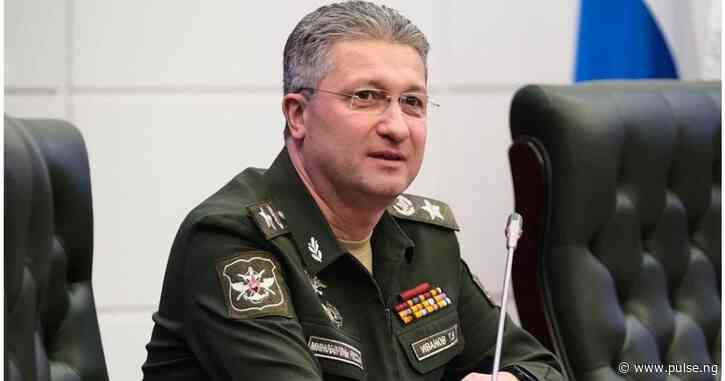 Russian Deputy Defence Minister, Ivanov detained for accepting large bribes