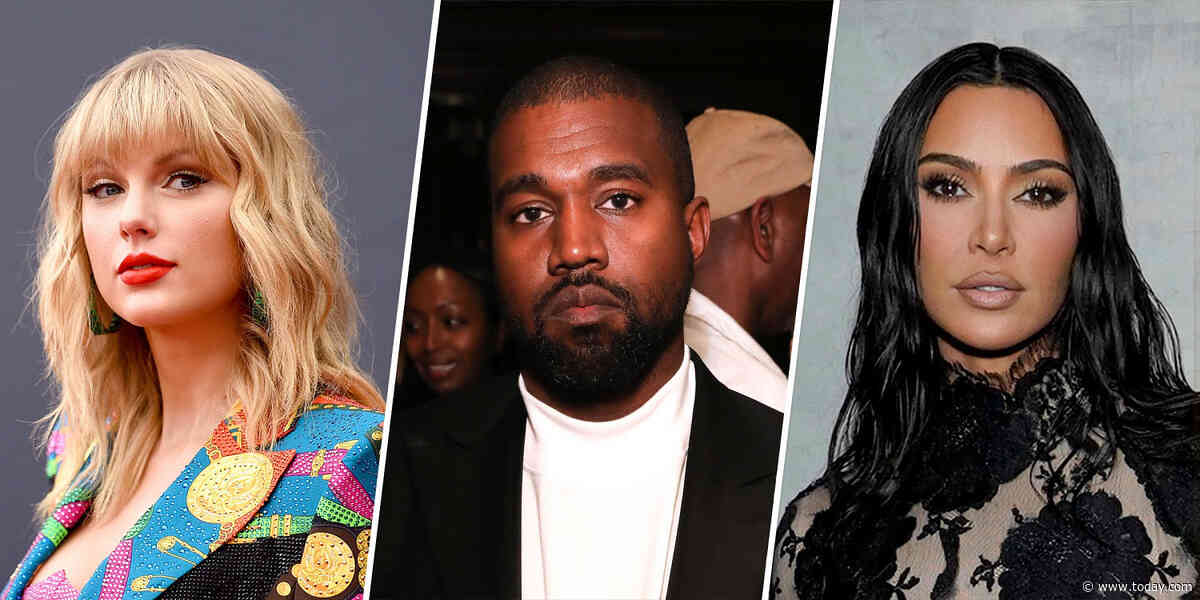 Fans unpack new Taylor Swift songs that seem to be about Kim Kardashian, Kanye West