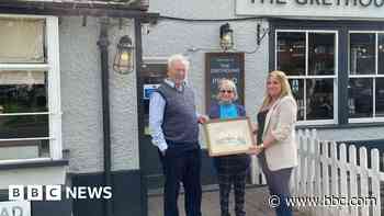 Canadian reunites 1872 painting with Suffolk pub