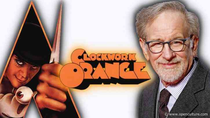 Steven Spielberg Calls Stanley Kubrick’s A Clockwork Orange “the First Punk Rock Movie Ever Made”