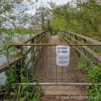 Footbridge over Thames at Abingdon closes for repairs